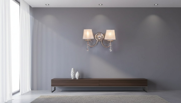 Wandlamp muur lamp klassieke muur kroonluchter dubbele muur lamp