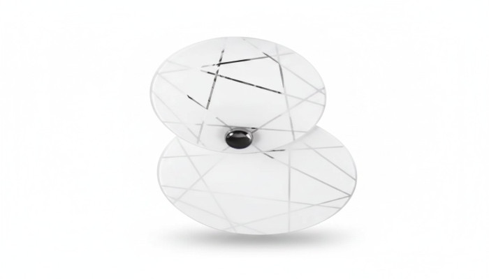 Witte plafondverlichting Luxe kroonluchter Moderne edele lamp Nieuw
