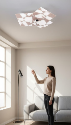 Stijlvolle kristallen kroonluchter stijlvolle plafondhangende kroonluchterlamp.