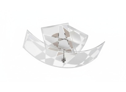 Luxe kristallen kroonluchter 2x lamp modern wit lamp nieuw