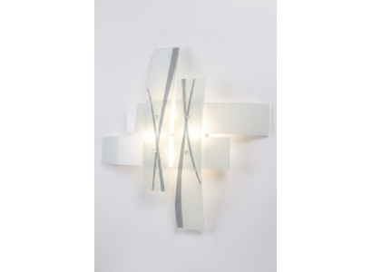 Wandkroonluchter Ontwerp Wit Licht Wandkroonluchter Muurverlichting Lamp