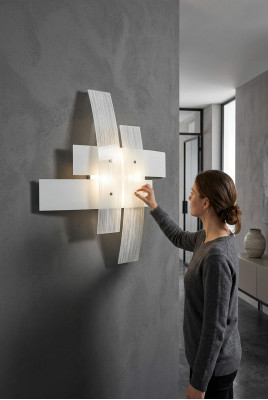 Wandlamp Ontwerplamp wit licht Wandkroonluchter Wandsignatuurlamp Lamp