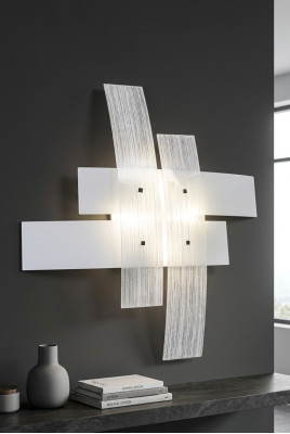 Wandlamp Ontwerplamp wit licht Wandkroonluchter Wandsignatuurlamp Lamp