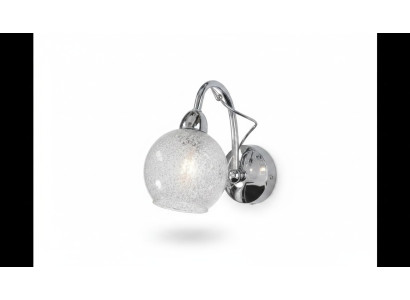 Zilveren wandkroonluchter Klassieke hanglamp Luxe designerlamp.