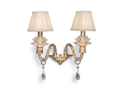 Stijlvolle wandlamp Klassieke wandlamp in goud Luxueuze kroonluchter