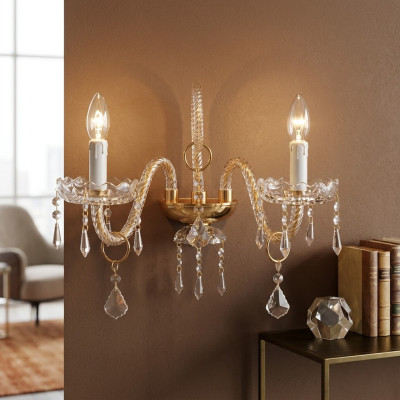 Wandlamp Wandlamp Klassieke Wandkroonluchter Dubbele Wandlamp Nieuw