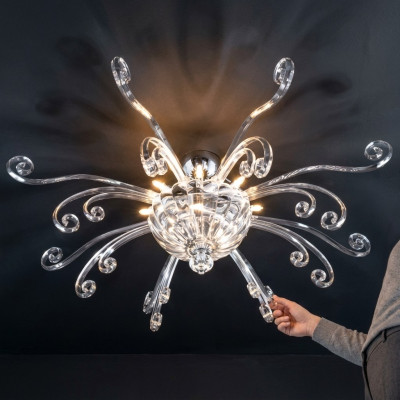 Hanglamp Kroonluchter Kristallen Lamp Luxe Plafondlamp Kroonluchter