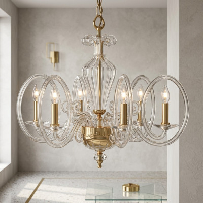 Kroonluchter Lamp Hanglamp Kristal Luster Plafondlamp