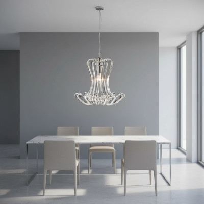 Kristallen lamp Luxe plafondlamp Stijlvolle kroonluchter Plafondlamp Kroonluchterlamp