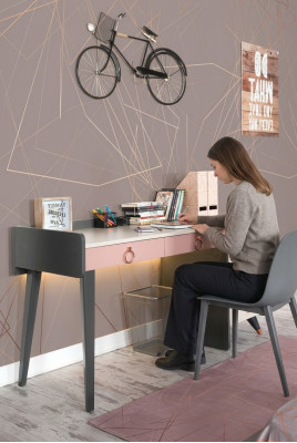 Sekretariatsbureaudesign Luxe schrijfmeubels Houten bureaus
