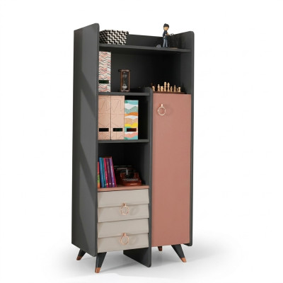 Boekenkast kasten Setra boekenplank woonwand woonkamer muur rek