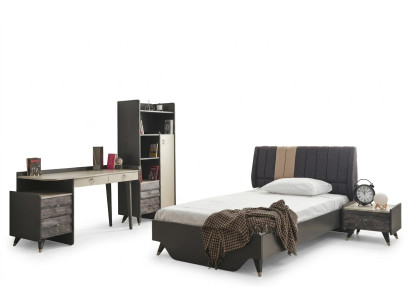 Slaapkamerset Luxe stijlvolle slaapkamerset Bed Boekenplank