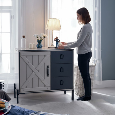 Hout Moderne ontwerp commodes commode kast hoge kast laden nieuw