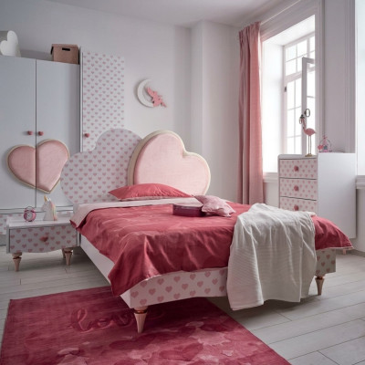 Moderne bedden kinderbed kinderkamer bed kinderbed meubels hout wit nieuw