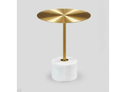 luxe salontafels rond modern metaal goud stijlvolle bijzettafel