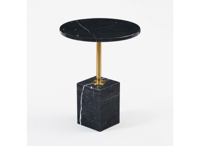 Rond salontafel Topkwaliteit Zwart stijlvol Bijzettafel nieuw luxueus