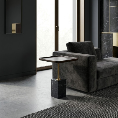 Bijzettafel Ontwerp Tafel modern Vierkant Salontafel Koffietafel Luxe