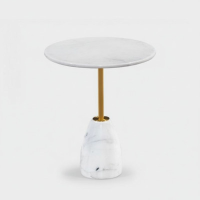 Salontafel luxe design marmeren bijzettafels woonkamer rond nieuw