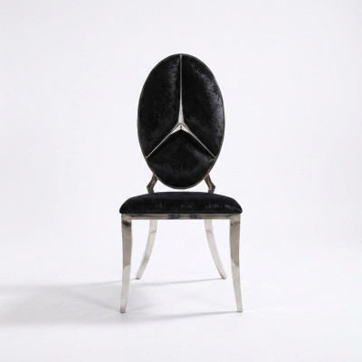 Stoel Zwart Nieuw Stoelen Gestoffeerde Stoel Fauteuil Metaal Lounge Design Meubels