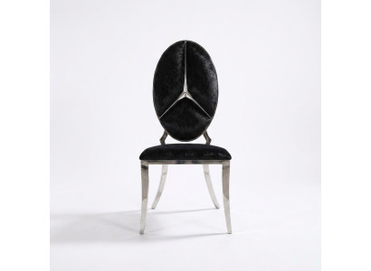 Stoel Zwart Nieuw Stoelen Gestoffeerde Stoel Fauteuil Metaal Lounge Design Meubels