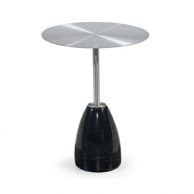 Ronde grijze bijzettafel salontafel slaapkamer dressoir tafels console