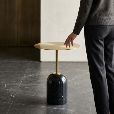 Stijlvolle salontafel Ronde koffietafel Bijzettafels Luxe meubels Nieuw
