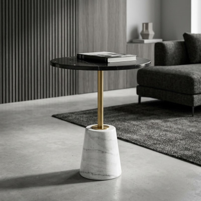 Ronde bijzettafel salontafel Moderne koffietafel Bijzettafel Meubels