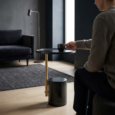Bijzettafel Zwart Salontafel Designer Tafel Woonkamertafel Tafels nieuw