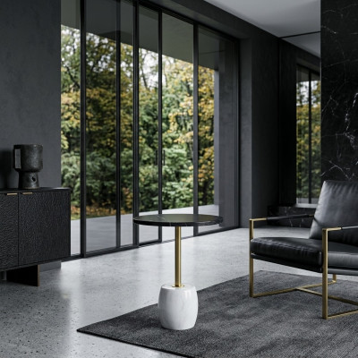 Luxe marmeren tafel Woonkamermeubels Ronde design salontafel Stijl
