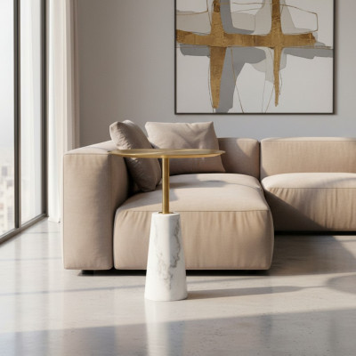 Ontwerper Ronde Bijzettafel Hoogwaardige Luxe Meubelen Salontafel Modern