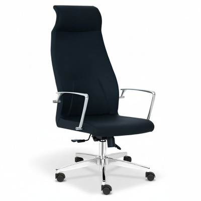 Moderne kunstlederen draaistoel zwart, bureaustoel, gamestoel, bureaustoelen.