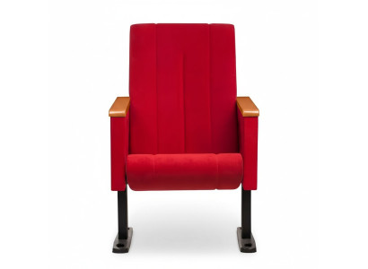 Designer Rode Luxe Stoel 1-Zits Moderne Fauteuil Textiel Houten Meubels