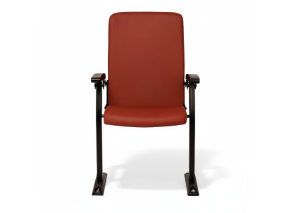 Fauteuil Bank 1-zits voor theaterontwerp Luxe Rood Fauteuil Art Deco Textiel Nieuw