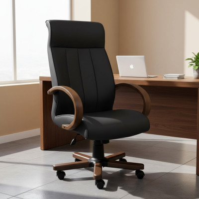 Computerstoelen, directiestoel, fauteuils, kunstlederen bekleding, kantoorstoel, draaistoel, nieuw.