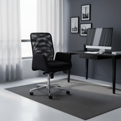 Fauteuil Textiel Bekleding Draaibaar Computerstoelen Meubels Kantoorstoel Directiestoel