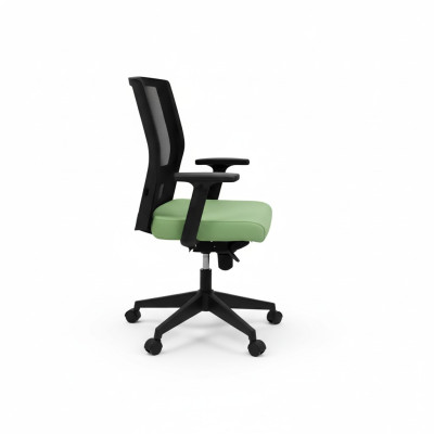 Bureaustoelen Luxe Groene gestoffeerde bureaustoelen Meubels Directiestoel