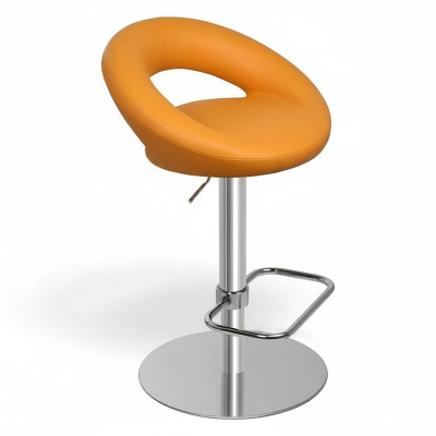 Barkruk Barkruk Oranje Textiel Ontwerp Barkrukken Barkruk Stoelen Nieuw