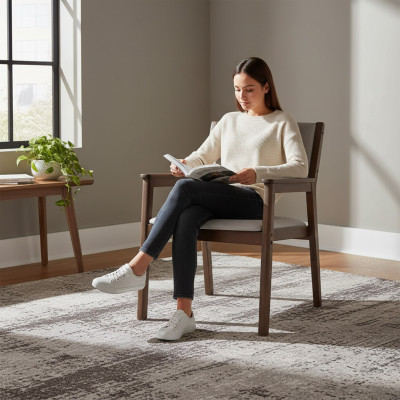 Eetkamerstoelen Grijze éénzitter Stijlvolle stoel Luxe designmeubels