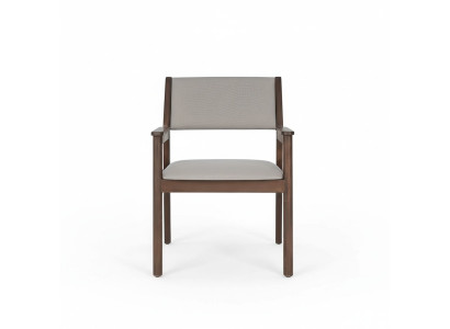 Eetkamerstoelen Grijze éénzitter Stijlvolle stoel Luxe designmeubels