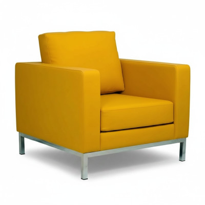 Gelede Stoel Moderne Kantoor Relaxfauteuil Kunstleer Eenpersoons