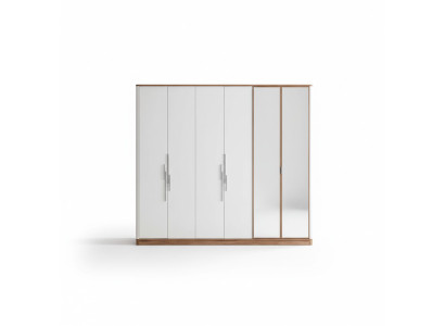 Luxe kledingkaststijl Meubels Modern Slaapkamer Kasten Houten Kast Nieuw