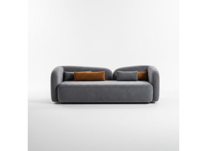 Woonkamerbank 3-zits designbank gestoffeerde banken stof textiel nieuw   Woonkamerbank 3-zits ontwerpbank gestoffeerd bank stof textiel nieuw