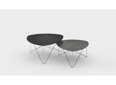 Salontafel Zwart Woonkamertafel Luxe Salontafels 2х Bijzettafel Tafel nieuw