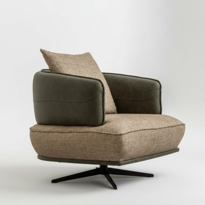 Zetel Ontwerp Bank Bank Relax Textiel Lounge Luxe TV Club Bekleding Zitter