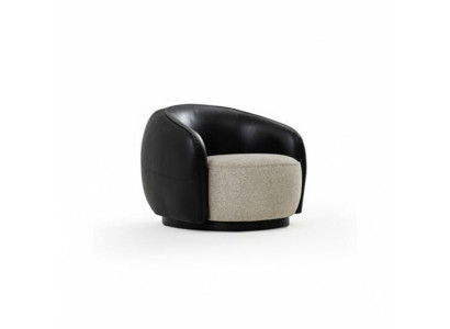 Modern fauteuil ontwerp bank bank zitter luxe ontspanning textiel lounge bekleding nieuw