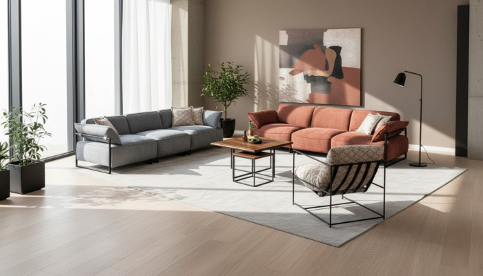Luxe bankstel 2x vierzits designer fauteuil woonkamerbanken.