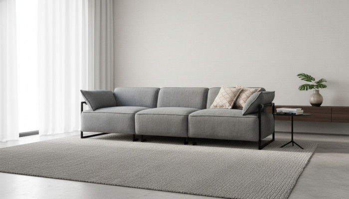 Woonkamer Textiel Bank 3-zits Luxe Meubilair Zitontwerp Bank Lounge Nieuw  Woonkamer Textiel Bank 3-zits Luxe Meubilair Zitontwerp Bank Lounge Nieuw