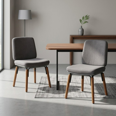 Eetkamerstoel Luxe 2x Stoelen Hoogwaardige Stoel Armstoel Meubel Houten Stoel
