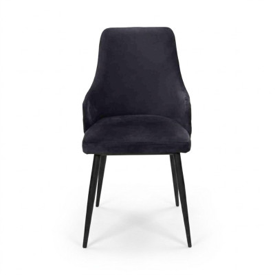 Luxe eetkamer Zwarte designer 6x stoelen Eenzitter Moderne inrichting