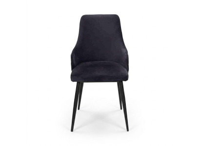 Luxe eetkamer Zwarte designer 6x stoelen Eenzitter Moderne inrichting